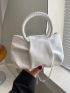 Mini Minimalist Chain Ruched Bag