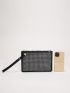 Rhinestone Decor Square Bag
