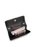 Mini Glitter Ruched Detail Chain Evening Bag
