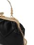 Quilted Kiss Lock Square Bag