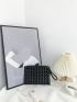 Minimalist Quilted Square Bag