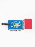 Cartoon Graphic Luggage Tag