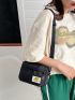 Mini Letter Graphic Crossbody Bag