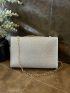 Mini Glitter Twist Lock Square Bag