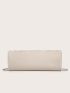 Guipure Lace Panel Square Bag