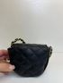 Mini Quilted Flap Square Bag