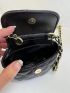 Mini Quilted Flap Square Bag
