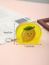 Clear Fruit Patch Detail Coin Purse