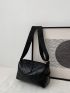 Minimalist Quilted Bucket Bag