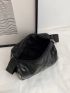 Minimalist Quilted Bucket Bag