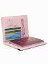 Plane & Letter Graphic Passport Case