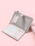 Metallic Button Decor Card Holder