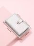 Metallic Button Decor Card Holder