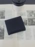 Litchi Embossed Metal Decor Card Holder