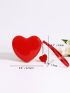 Mini Minimalist Heart Design Novelty Bag With Bag Charm