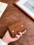 Letter Embossed Coin Purse
