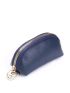 Litchi Embossed Zip Around Coin Purse