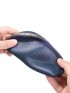 Litchi Embossed Zip Around Coin Purse
