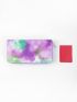 Tie Dye Zip Around Long Wallet