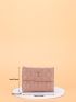 Metal Decor Quilted Card Holder