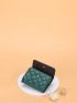 Quilted Metal Decor Card Holder