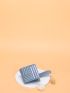 Metal Decor Chevron Card Holder