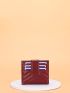 Metal Decor Chevron Card Holder