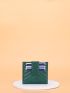 Metal Decor Chevron Card Holder
