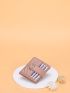 Metal Decor Chevron Card Holder