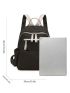 Minimalist Pocket Front Design Backpack