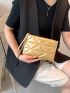 Metallic Square Bag