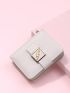 Metal Decor Small Wallet