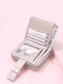 Metal Decor Small Wallet