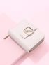 Metal Decor Small Wallet