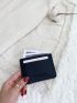 Litchi & Letter Embossed Card Holder