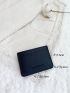 Litchi & Letter Embossed Card Holder