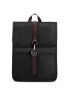Men Buckle Decor Satchel Backpack