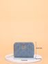 Quilted Metal Decor Card Holder
