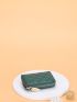 Quilted Detail Metal Decor Card Holder