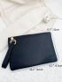 Minimalist Clutch Bag With Wristlet