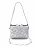 Mini Geometric Embossed Chain Box Bag