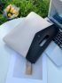 Two Tone Clutch Bag