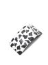 Cow Pattern Patch Detail Small Wallet