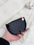 Stitch Detail Coin Purse