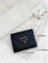 Minimalist Heart Graphic Small Wallet