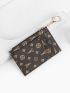 Floral Print Card Holder