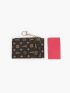 Floral Print Card Holder
