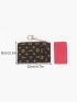 Floral Print Card Holder