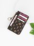 Floral Print Card Holder