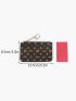 Floral Print Card Holder